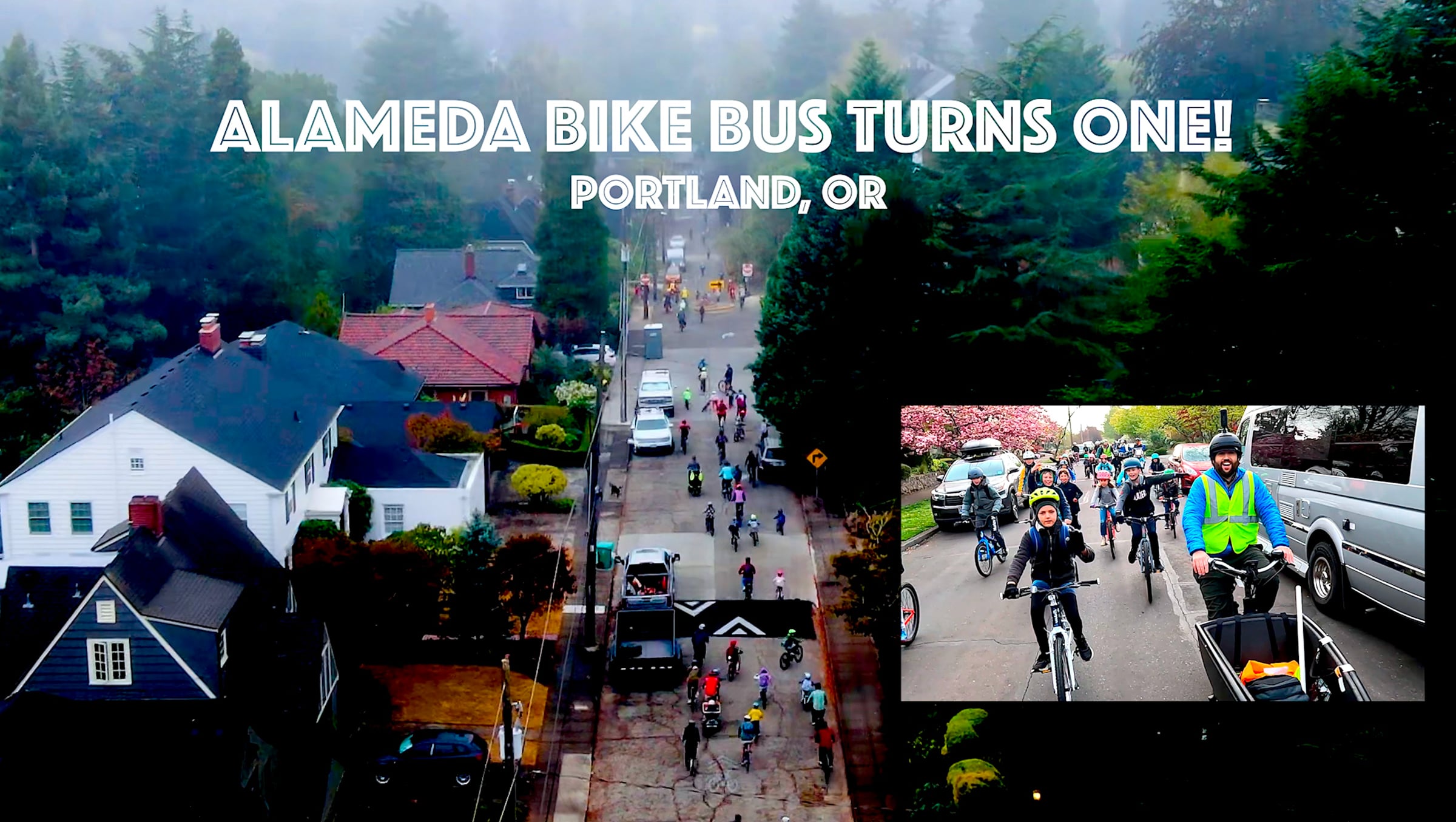 Portland's Alameda Bike Bus Turns One! | Videos & Movies on Vimeo