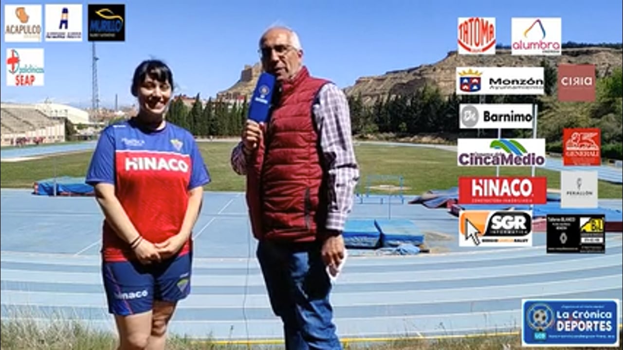 SANDRA GARCIA CA HINACO MONZÓN CONCENTRACIÓN DE ATLETAS