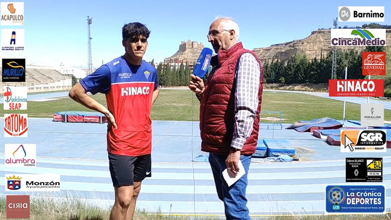 URBEZ GIL (CA HINACO MONZÓN) CONCENTRACIÓN DE ATLETAS