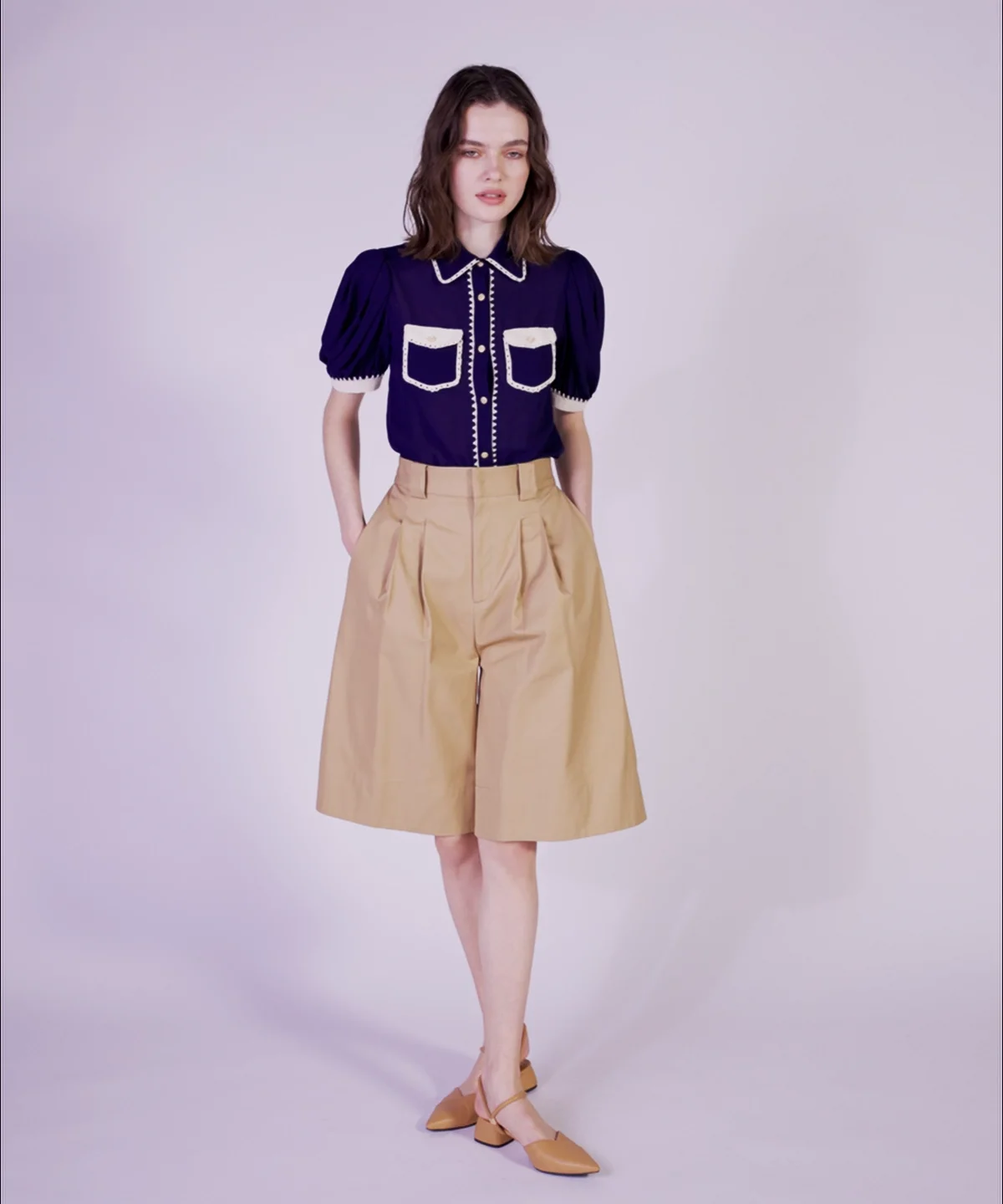 DSC / チノタックキュロットパンツ(SALE) パンツ・レギンス Night