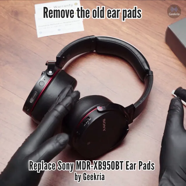 Sony mdr xb950bt ear pads online replacement