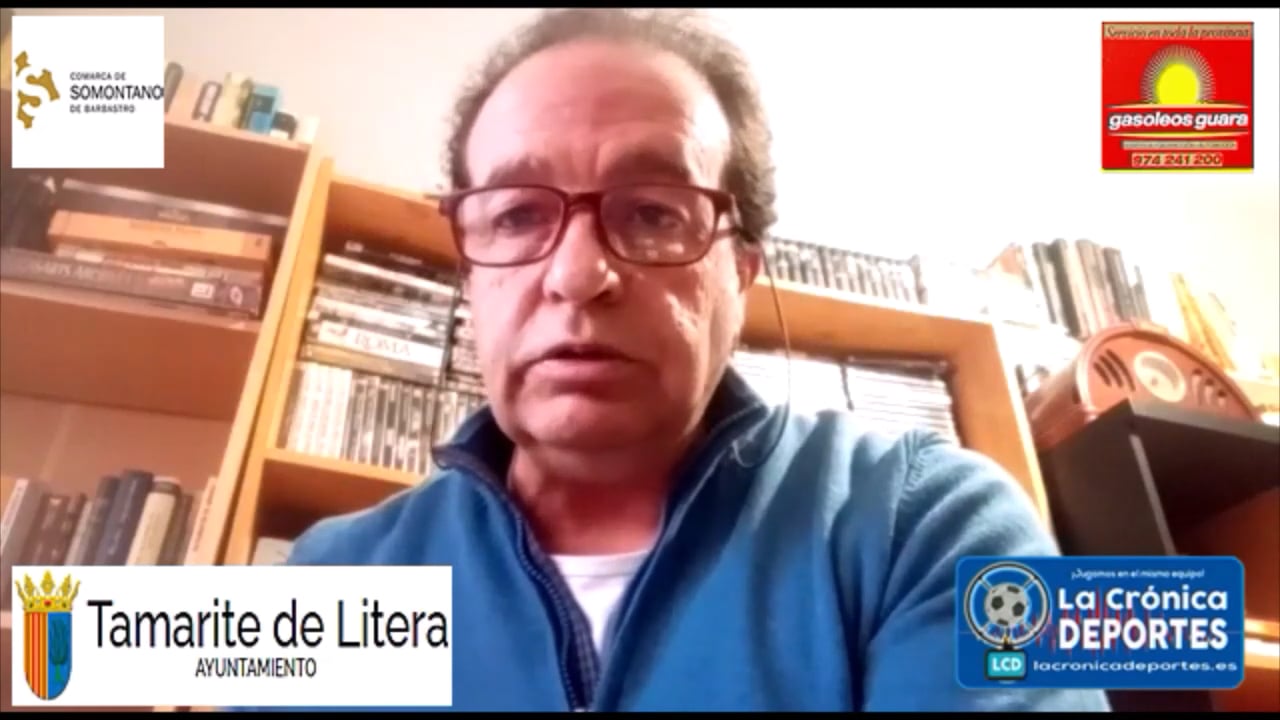 FÉLIX JIMÉNEZ (Entrenador Tamarite) CDJ Tamarite 1-2 AD Almudévar / Jornada 29 / 3ª División