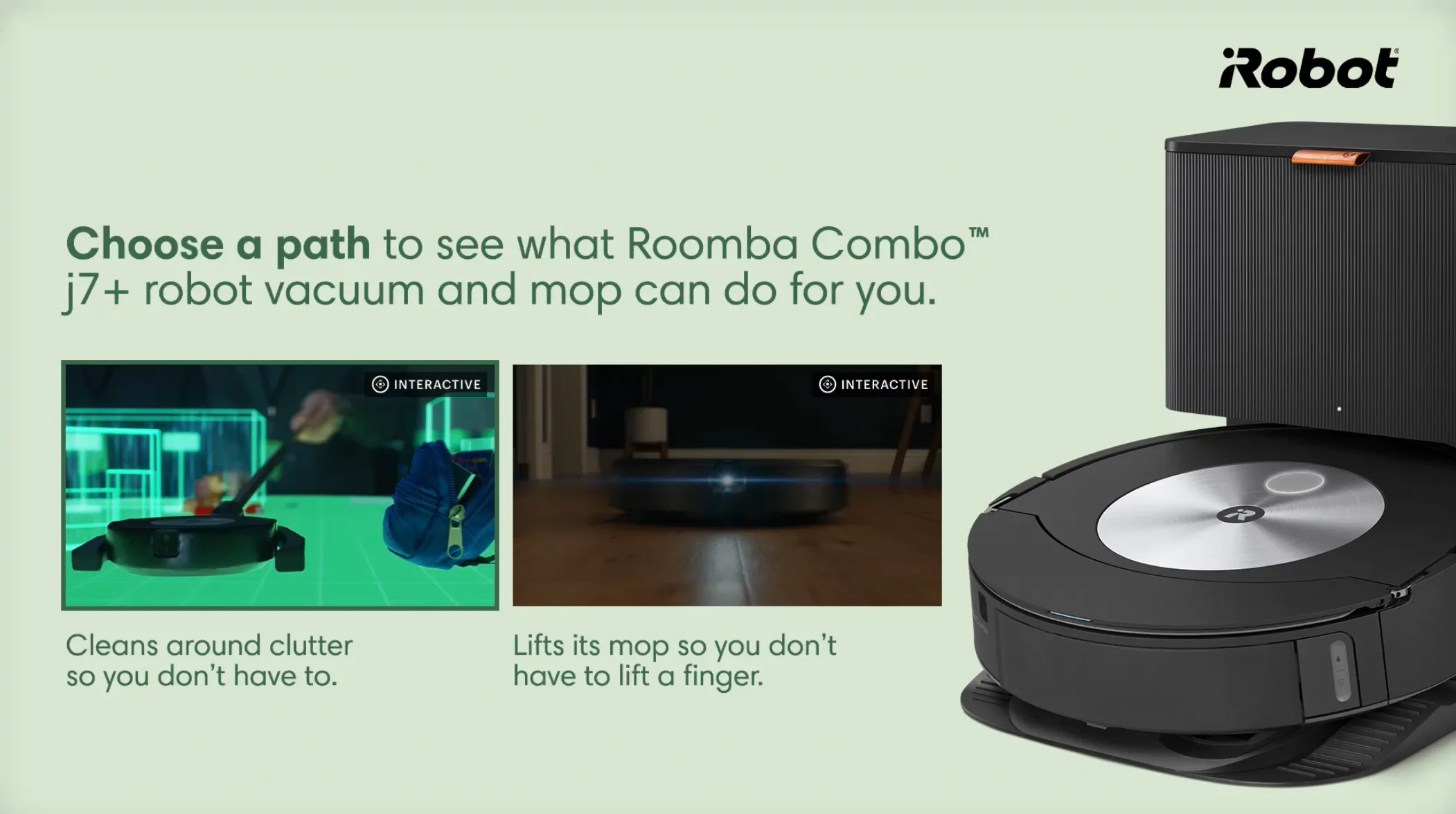 Electronics iRobot Q2 2023 (Max Selector) Button on Vimeo