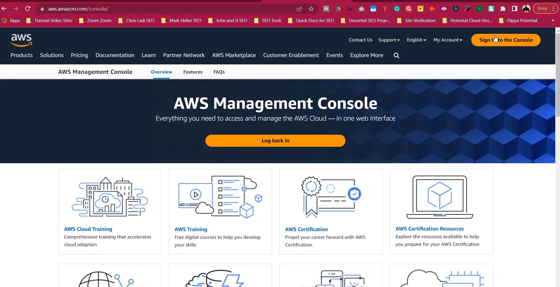 Cloud Stacking AI - Setting Up Amazon AWS API.wmv on Vimeo