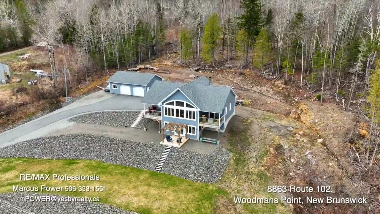 8863 Route 102, Woodmans Point. NB, Canada on Vimeo