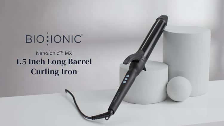 Bio Ionic Long Barrel Curling Iron 1.5