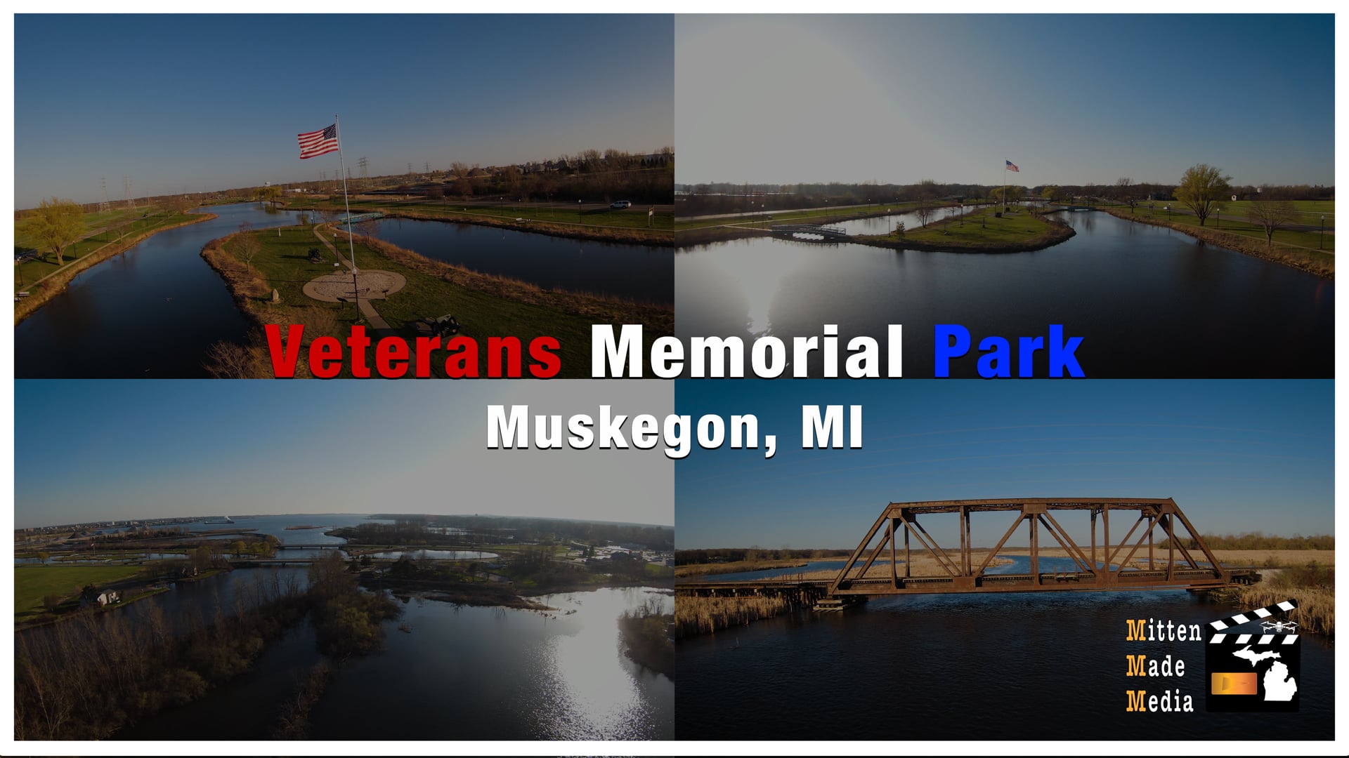 Veterans Memorial Park 4K Drone Video