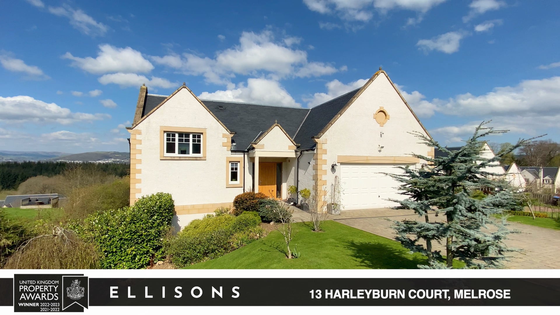 SCENEINVIDEO 13 Harleyburn Court, Melrose, Scottish Borders, TD6 9JQ
