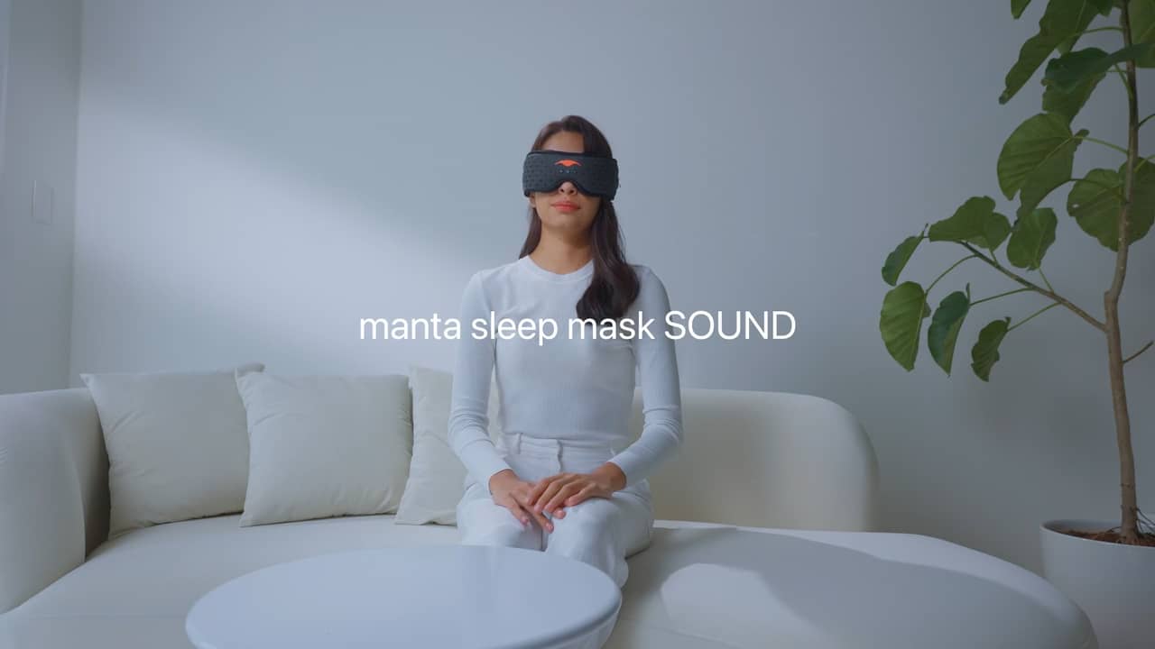 Manta Sleep Mask SOUND Unboxing Video on Vimeo