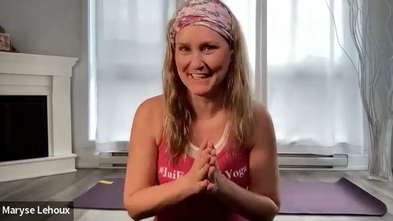 Yoga Balles™️ - Équilibrer le chakra du coeur avec Maryse Lehoux