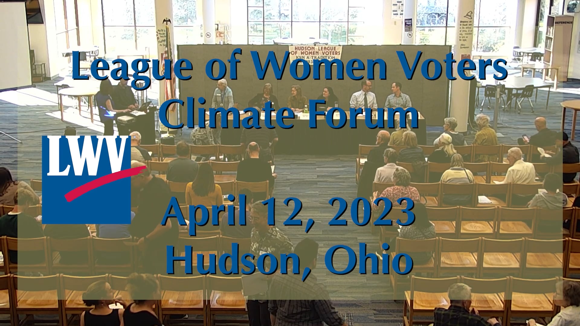 League of Woman Voters - Climate Threats, 2023
