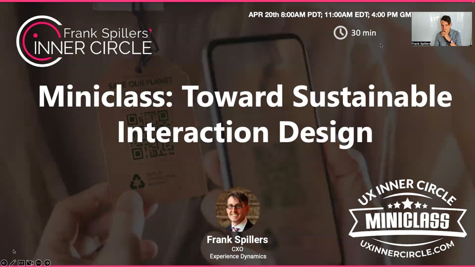 Miniclass: Toward Sustainable Interaction Design
