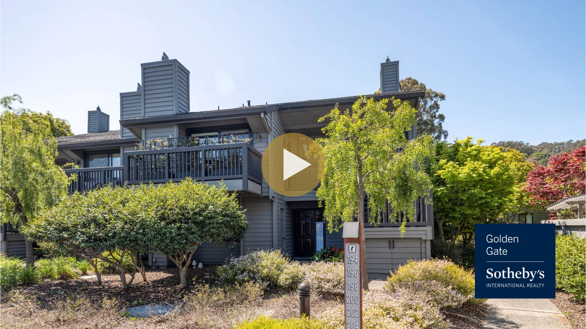168 Cypress Place Sausalito CA Sausalito Real Estate on Vimeo
