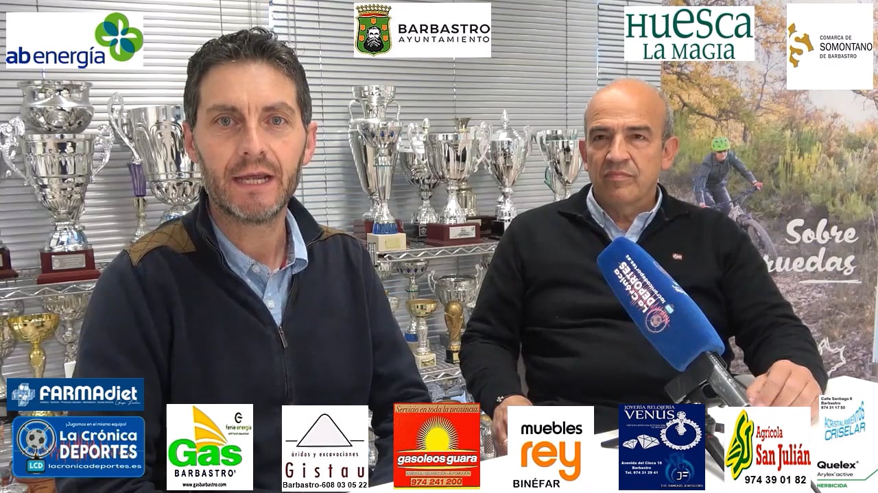 RAFA TORRES (Presidente UD Barbastro) "La respuesta de la afición está siendo espectacular, queremos ascender el domingo y empezar a planificar la temporada en 2ª " "No preparamos ninguna celebración, pero si se gana algo habrá que hacer.