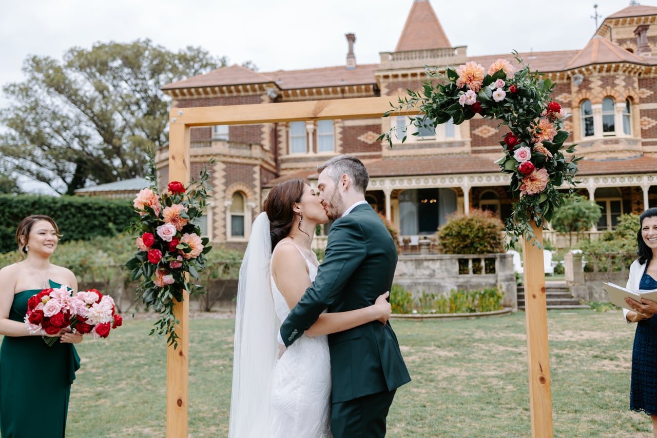 Rippon Lea Estate Wedding Video, Melbourne - Iain and Amelia