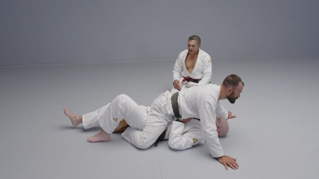Practicing jiujitsu teaches you to breathe and find the way out in any situation