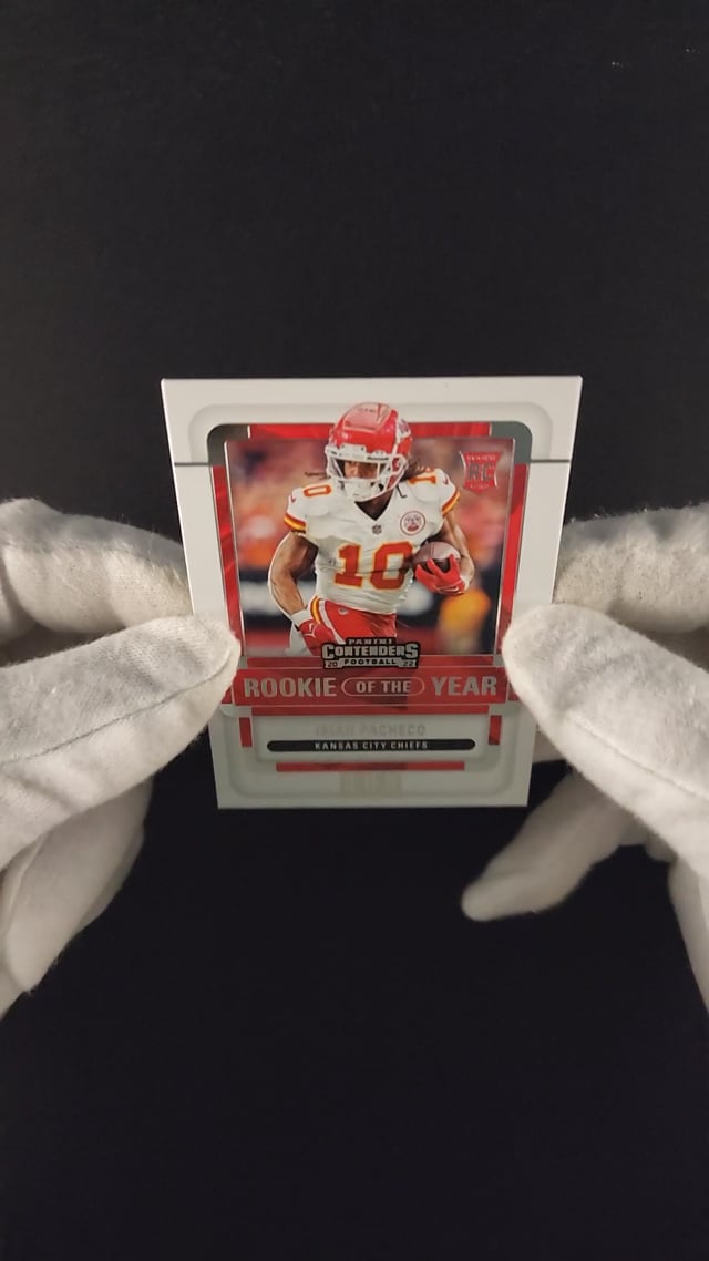 2022 Panini Contenders Isiah Pacheco Rookie of the Year Chiefs – Sports  Card Market