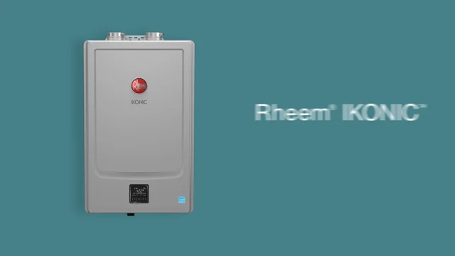 Rheem IKONIC Condensing Tankless Water Heater with Built-in Recirculation –  HVACR u0026 Plumbing Video u0026 Product Showcase 2023