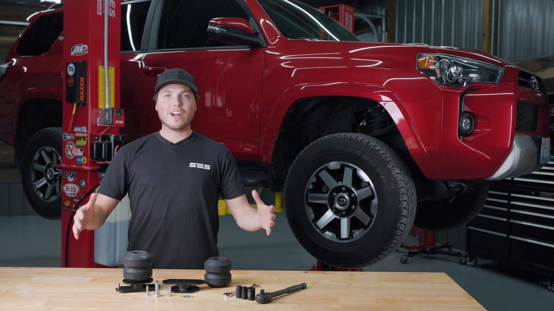Timbren SES Install Toyota 4Runner on Vimeo