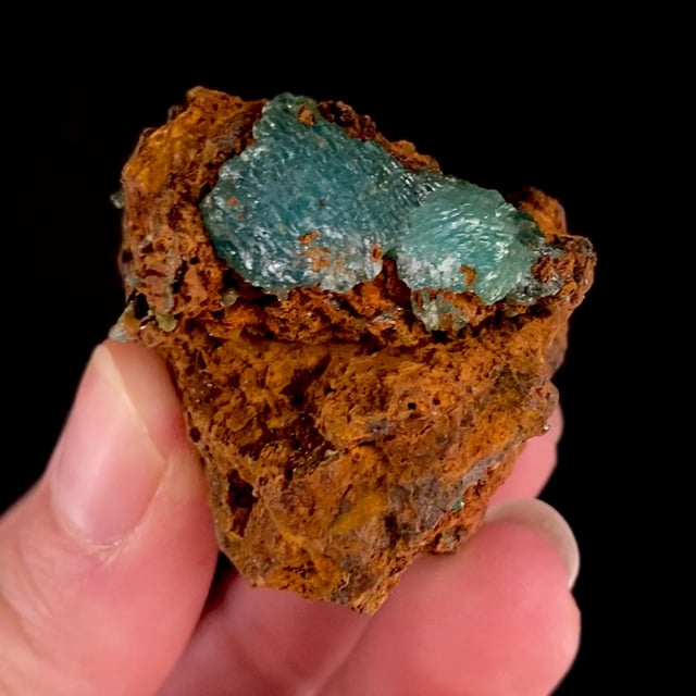 Adamite var: Copper-bearing