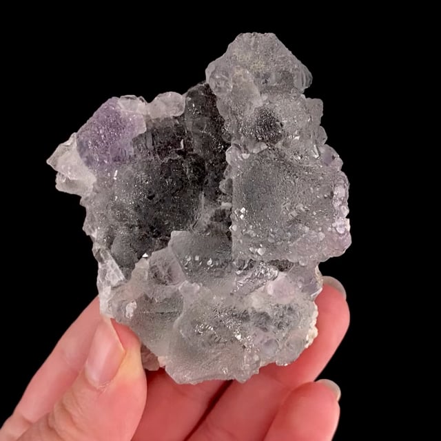 Fluorite (rare bi-colored specimen)