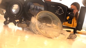 0659_vintage scuba diving mask housing model