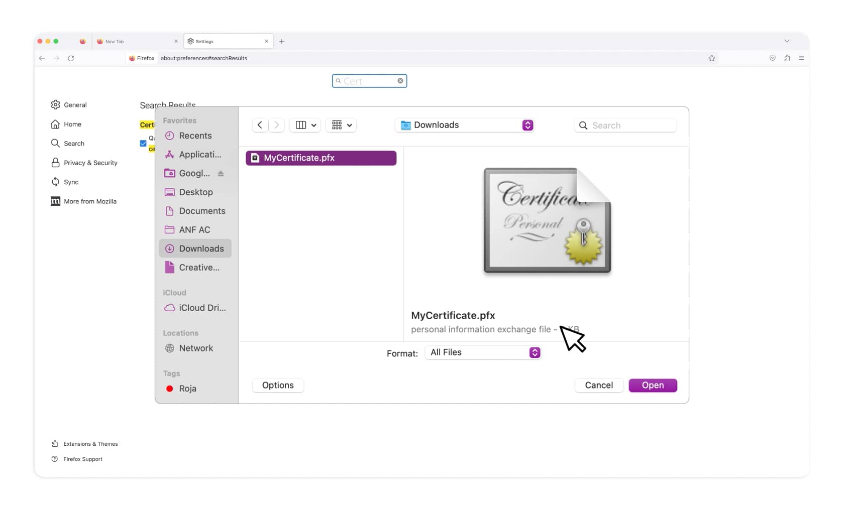 Install Firefox on Vimeo