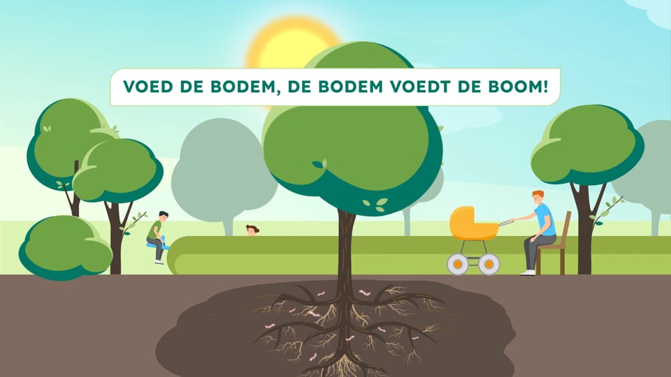 Video afspelen "Animatie video | SEKO Boomverzorging - Groeiplaatsverbetering (2023)"