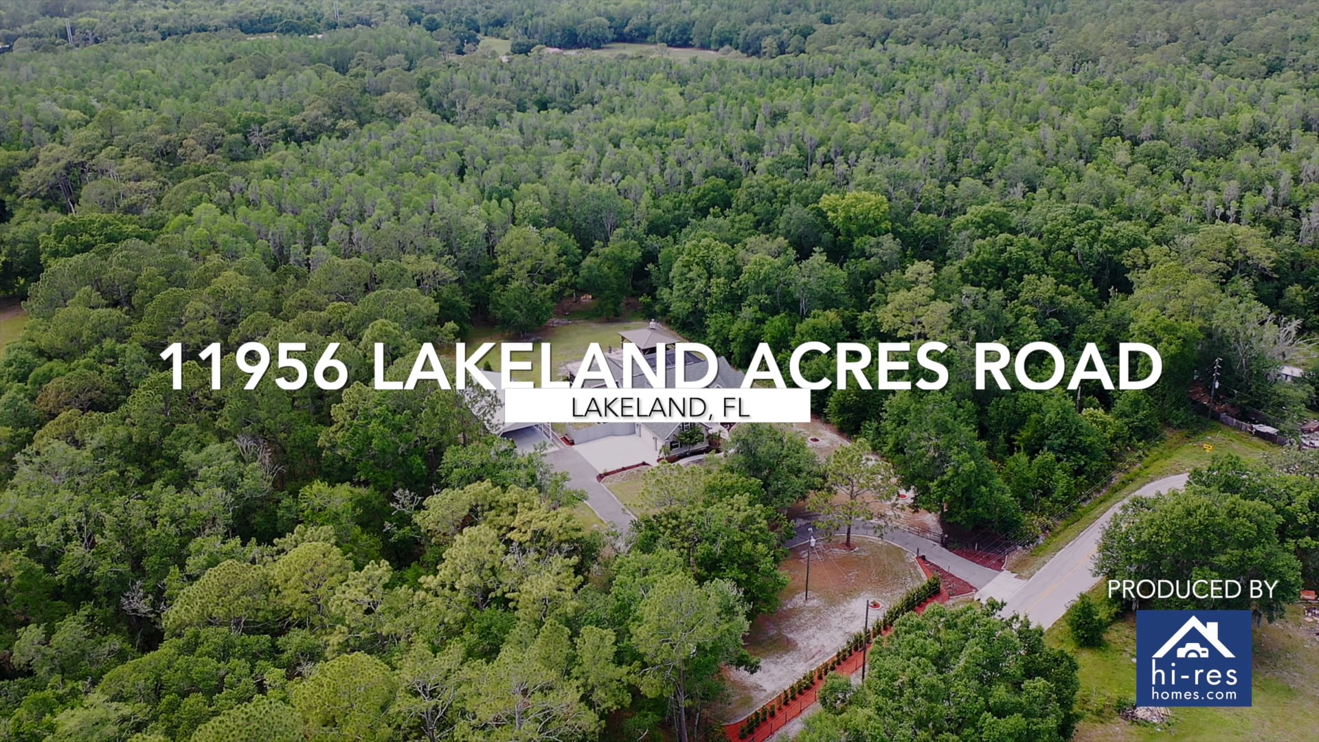 11956 Lakeland Acres Road, Lakeland, FL Unbranded on Vimeo