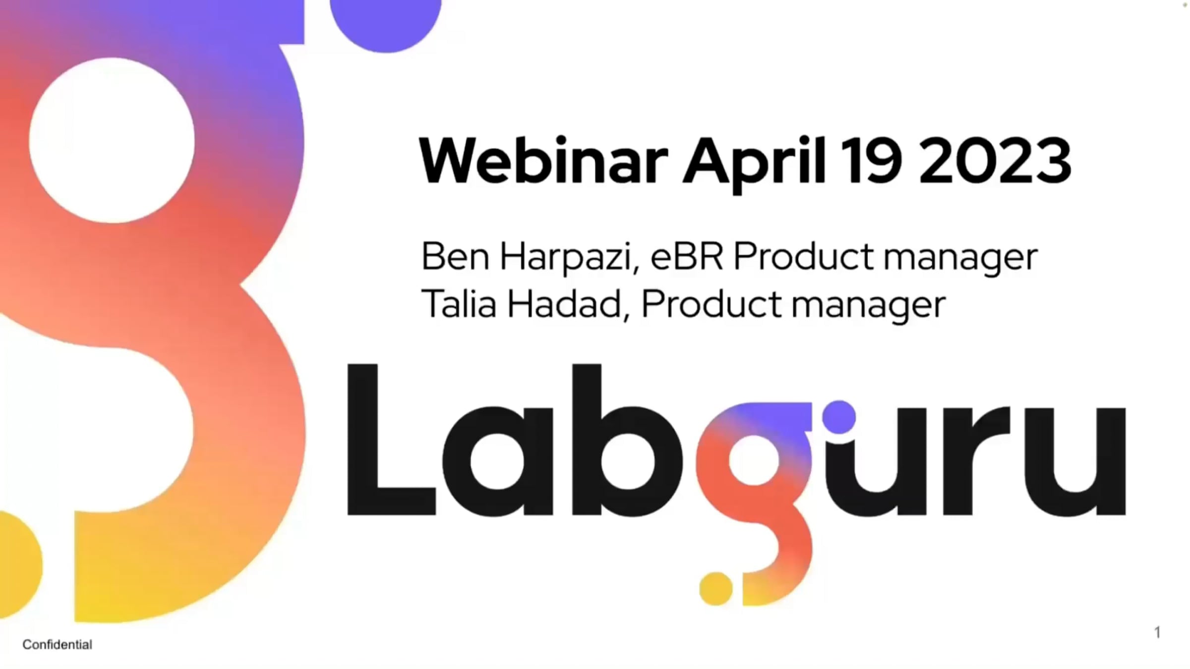 Labguru Open Panel- Electronic Batch Records and work request module ...