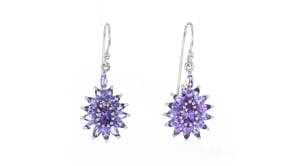 2.90 ct. t.w. Tanzanite Drop Earrings in Sterling Silver