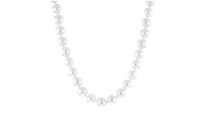 6-7mm Cultured Pearl Necklace with Sterling Silver Magnetic Clasp