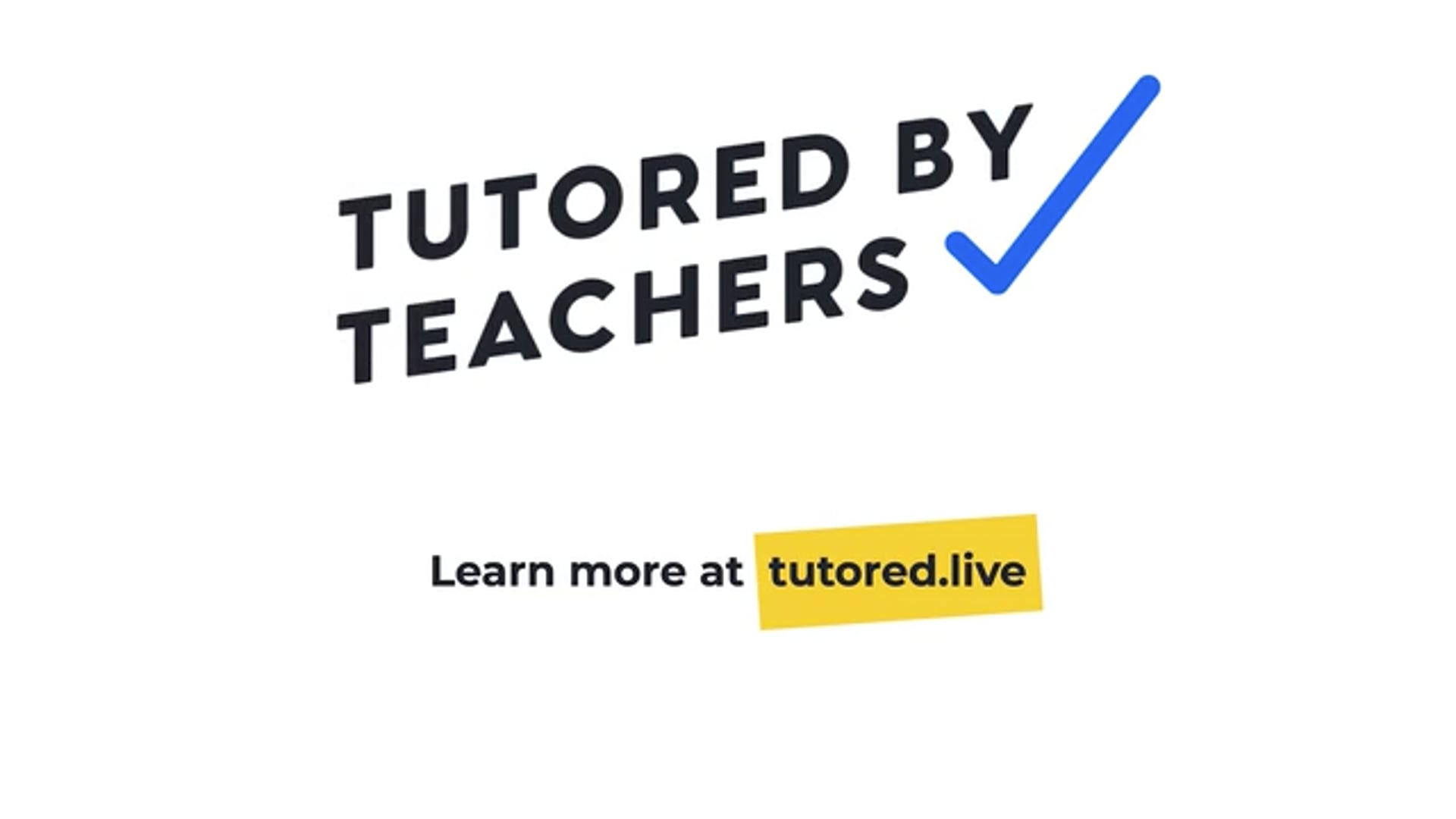 Tutored by Teachers - George Buck Elementary