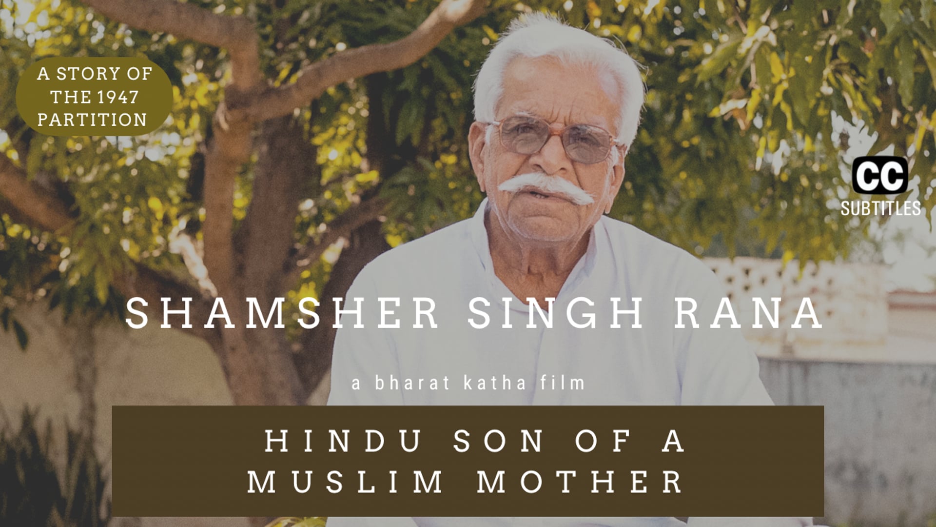 A Hindu Son of a Muslim Mother