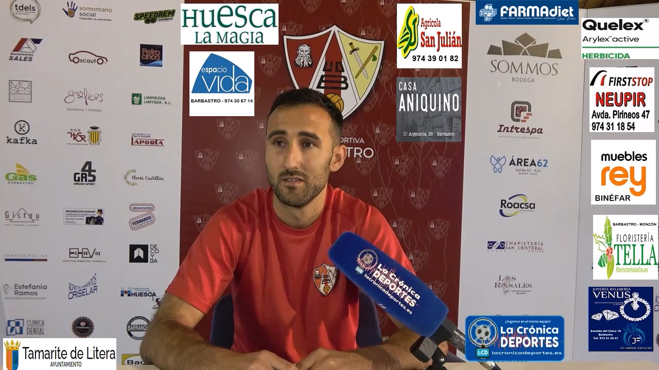 LA PREVIA / UD Barbastro - SD Huesca B / KIKE RAUSELL (Jugador Barbastro) Jornada 30 / 3ª División "Un Ascenso en Juego"