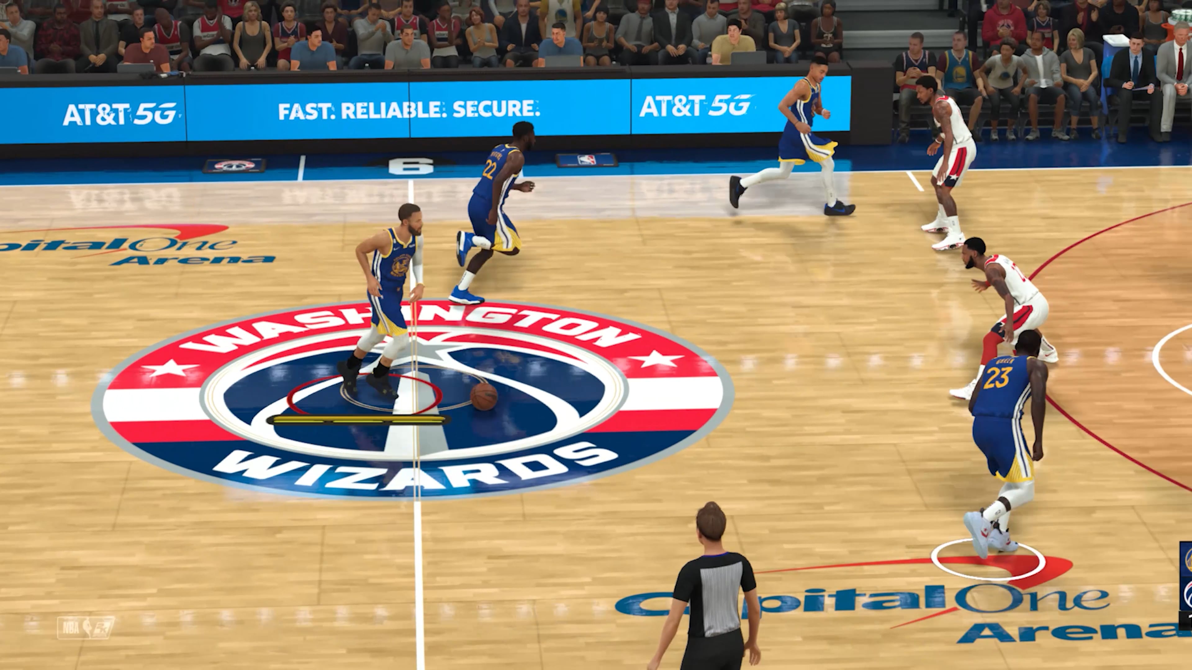 esport nba2k23 mr curry stephen 3point équipes authentiques golden state warriors washington wizards plateforme steam on Vimeo