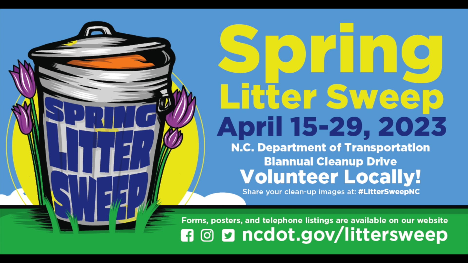 Henderson County & City of Hendersonville join forces for Spring Litter