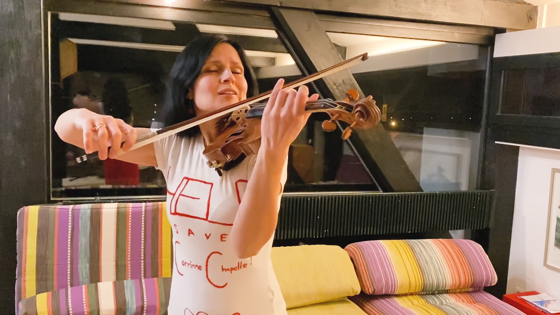 CORINNE'S SONG - Yehudi Menuhin Alumni play for Corianne Chapel