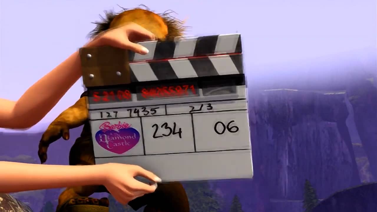 Barbie and the Diamond Castle (2008) (Outtakes) Sparkles and Lily