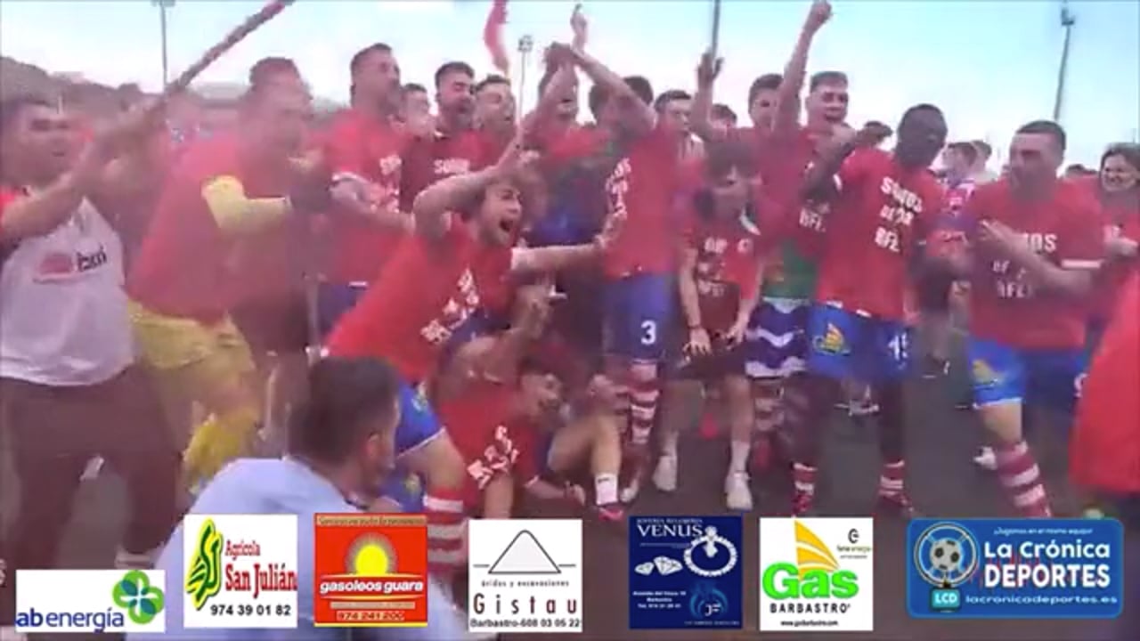 17 AÑOS DESPUÉS LA UNIÓN REGRESA A LA 2ª RFEF (UD Barbastro 2-1 SD Huesca B) 23.04.2023