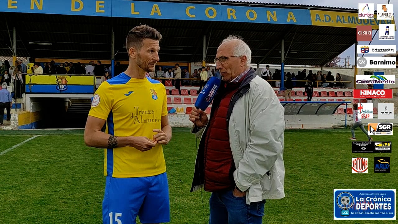 JORGE GOTOR, ADIÓS A UNA GRAN TRAYECTORIA FUTBOLÍSTICA (Jugador Almudevar) Almudevar 2-1 At.Monzón / J 30 / 3ª División