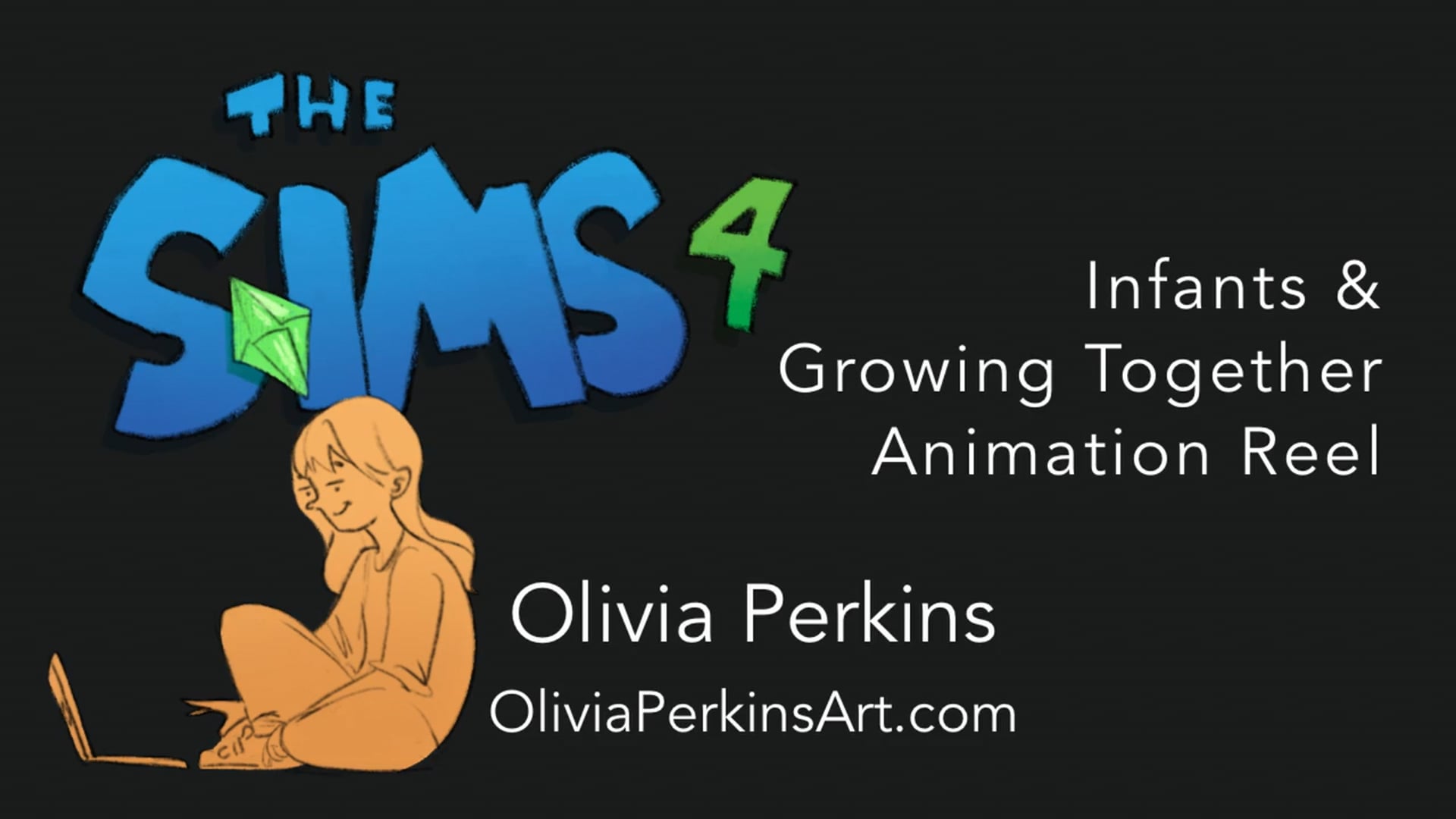 The Sims 4: Growing Together Animation Reel by Olivia Perkins