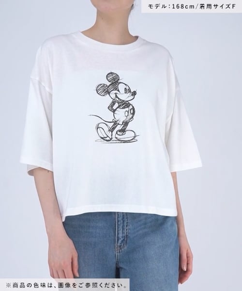 MICKEY/ショートワイドTシャツ | [公式]レプシィム （LEPSIM）通販