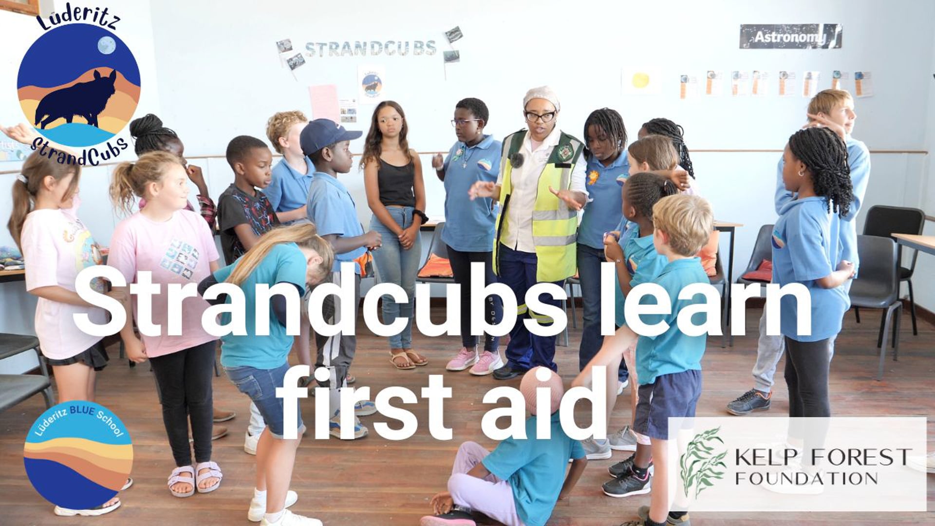 Strandcubs learn first aid