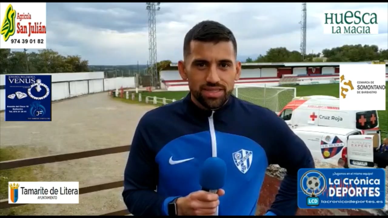 SEBAS MARTÍNEZ (Entrenador Huesca B) UD Barbastro 2-1 SD Huesca B / Jornada 30 / 3ª División