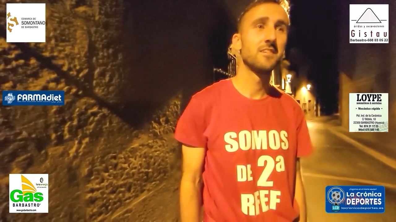 RAUSELL (Jugador Barbastro) UD Barbastro 2-1 SD Huesca B / Jornada 30 / 3ª División