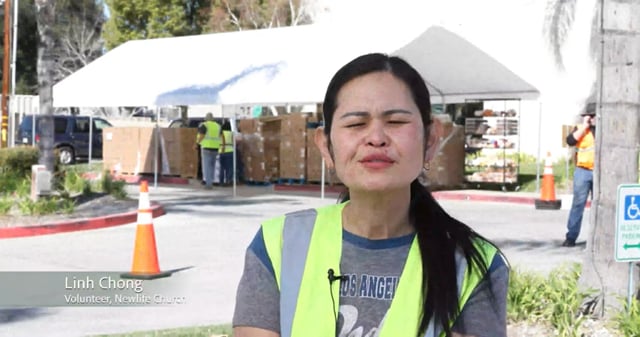 Volunteering At a Food Bank