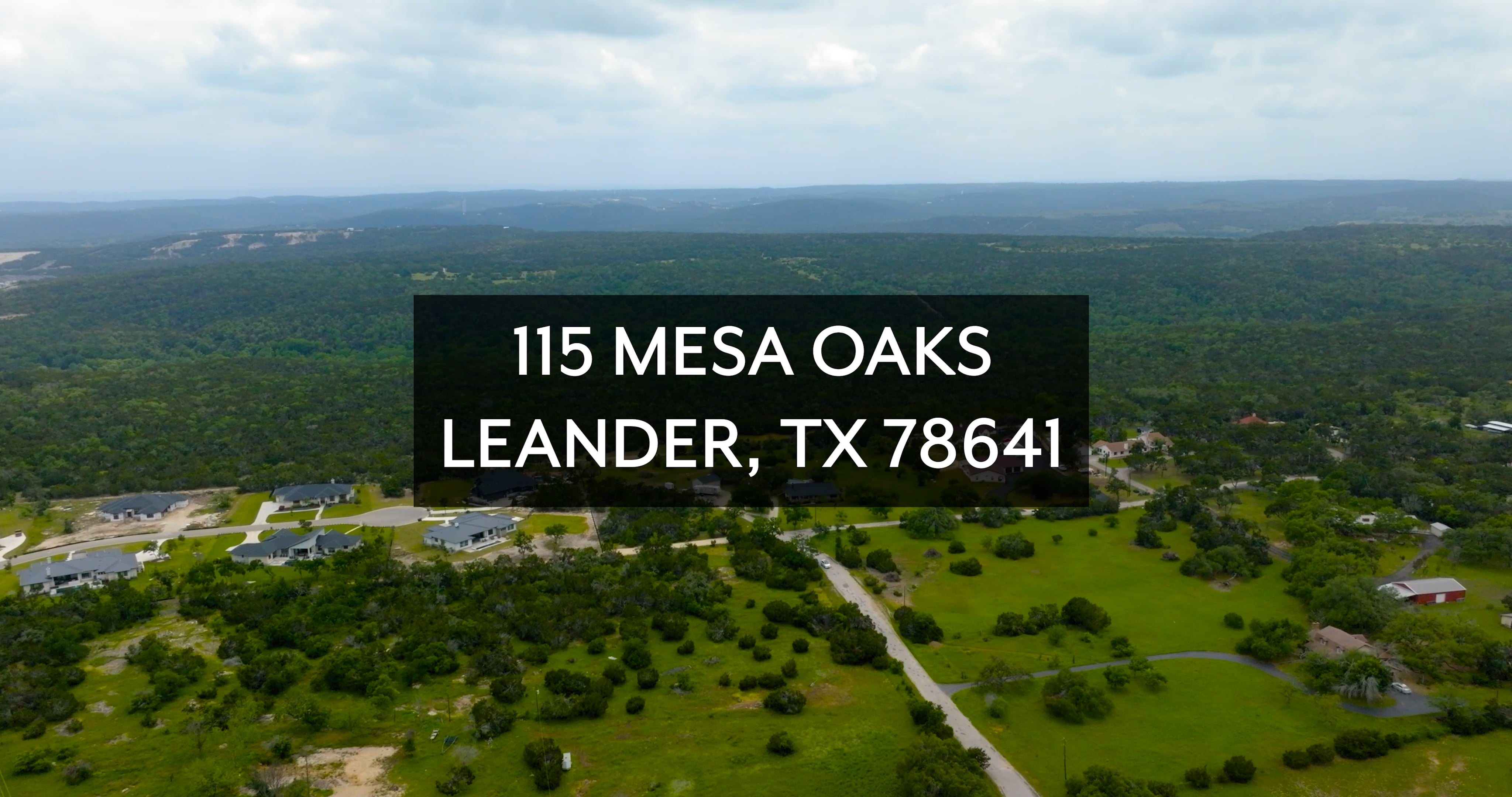 115 Mesa Oaks, Leander, TX 78641 on Vimeo