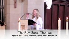 Sermon April 23, 2023: Sarah Thomas