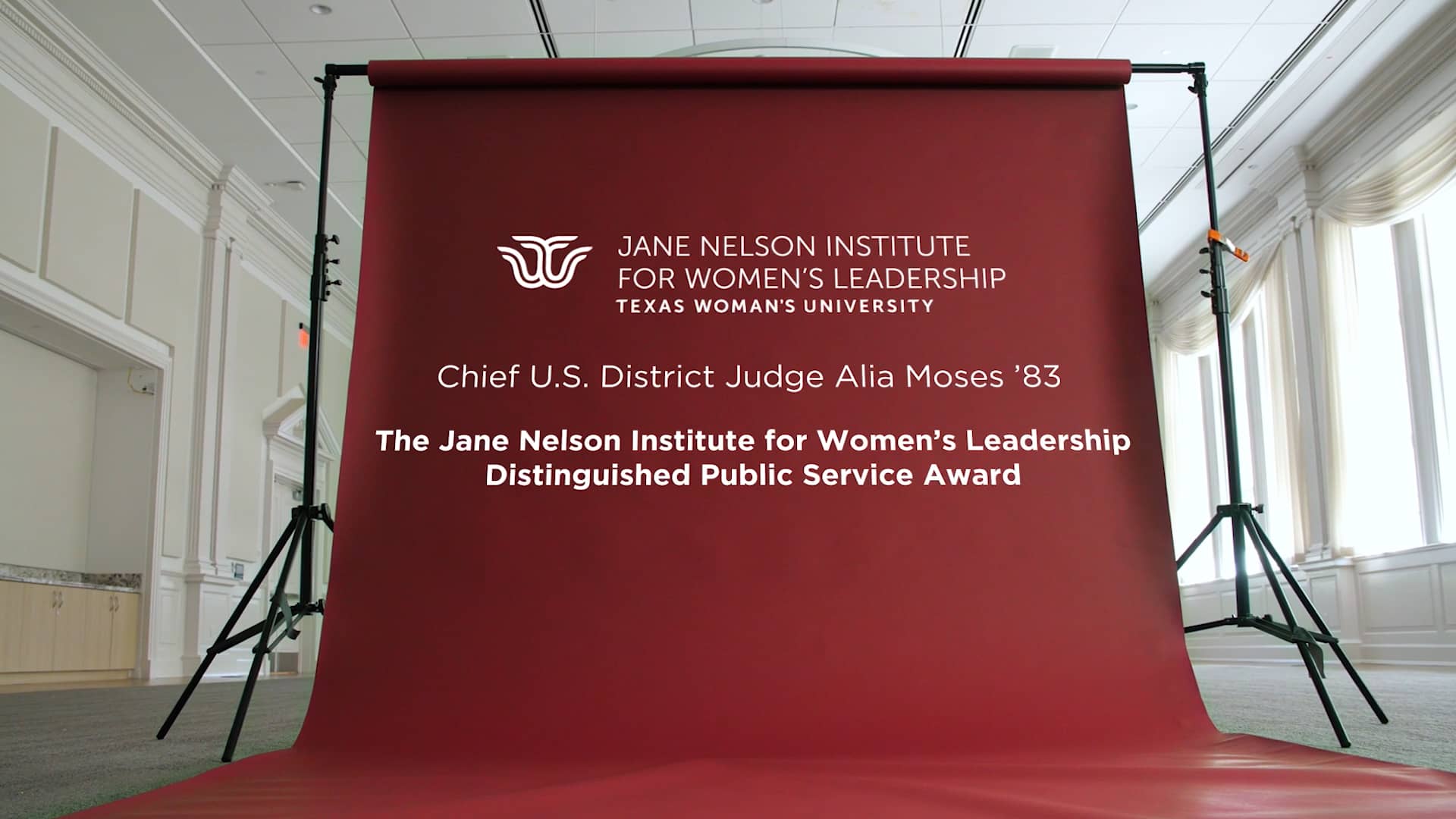 Jni Distinguished Public Service Award Judge Alia Moses On Vimeo 